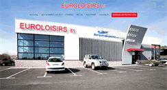 Desktop Screenshot of euroloisirs81.com
